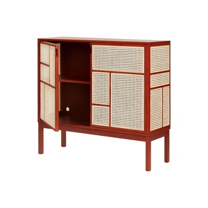 Design House Stockholm Air Beistelltisch mit Beinen , Rot