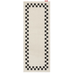 Fatboy Carpretty Catwalk Check Teppich 80x200 cm Anthrazit/ Creme