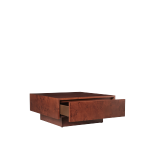 Ferm Living Burl Storage Couchtisch, Dunkel Gebeiztes Wurzelholz