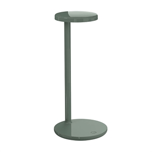 Flos Oblique Tischlampe Grau