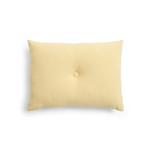 HAY Dot Leinenkissen 60x45 Soft Yellow