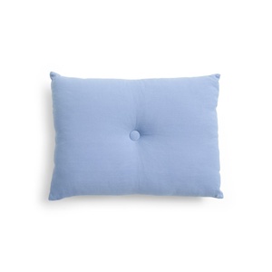 HAY Dot Leinenkissen 60x45 Blau