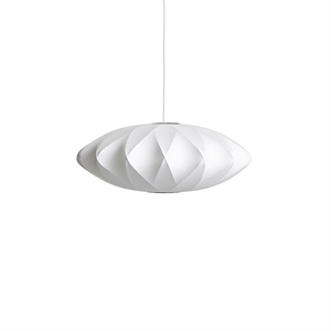 HAY Nelson Saucer Crisscross Bubble Pendel Mittel Weiß