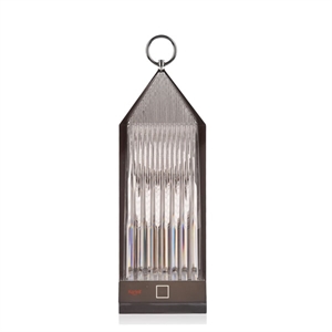 Kartell Lantern Außenlampe Rauchfarben