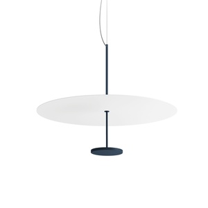 Linea Light Stilo_P Pendelleuchte Ø74 Stahlblau