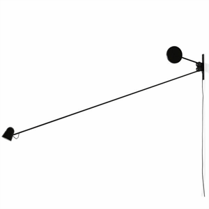 Luceplan Counterbalance Wandleuchte Schwarz