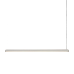 Muuto Linear Pendelleuchte Grau Groß