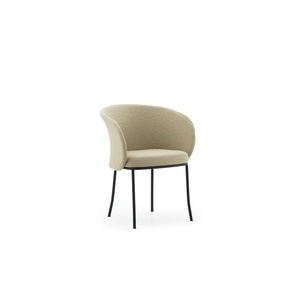 Normann Copenhagen Knit Esszimmerstuhl Schwarz/ Sand