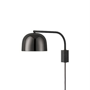 Normann Copenhagen Grant Wandleuchte Klein Schwarz
