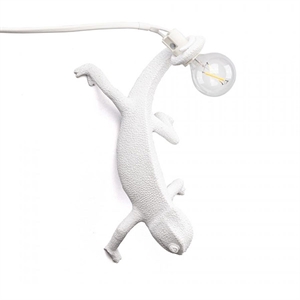 Seletti Chameleon Going Down Wandlampe Weiß