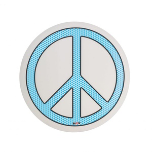 Seletti „Blow“ Peace Spiegel Hellblau