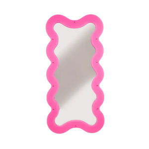 Seletti Supercurve Hoher Spiegel Rosa