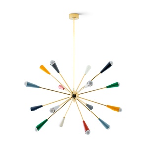 Stilnovo Sputnik Pendelleuchte 16 Gold/Multi