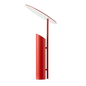 Verner Panton Reflect Tischlampe Rot