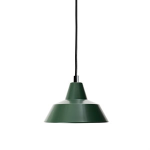 Made By Hand Werkstattlampe Pendel Racing Green W1