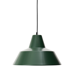 Made By Hand Werkstattlampe Pendel Racing Green W3