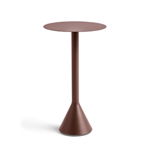 HAY Palissade Cone Table Ø60 X H105 Eisenrot