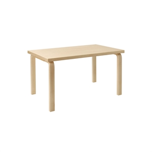 artek Aalto 80B Rechteckiger Kindertisch Birke