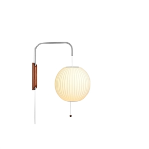 HAY Nelson Ball Wandlampe Klein Off-White mit Leitung
