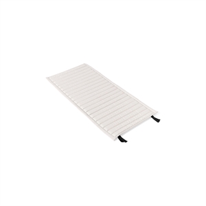 HAY Palissade Steppkissen für Esszimmerstuhl mit Armlehnen , Creme