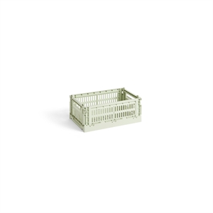 HAY Colour Crate Aufbewahrungsbox Klein Minze