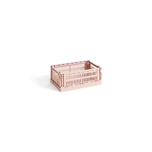 HAY Colour Crate Aufbewahrungsbox Klein Blush