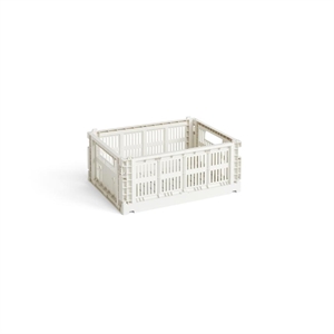 HAY Colour Crate Aufbewahrungsbox Medium Off-White