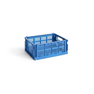 HAY Colour Crate Aufbewahrungsbox Medium Electric Blue