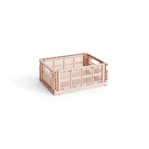 HAY Colour Crate Aufbewahrungsbox Medium Powder