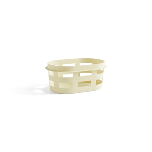 HAY Korb Recycelter Korb Klein Soft Yellow