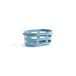 HAY Korb Recycled Basket Klein Soft Blue