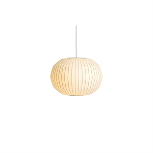 HAY Nelson Angled Sphere Bubble Pendelleuchte, Klein , Gebrochenes Weiß