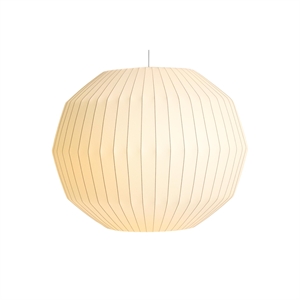 HAY Nelson Angled Sphere Bubble Pendelleuchte, Groß , Gebrochenes Weiß
