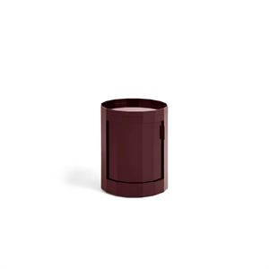 HAY Facet Cabinet Low Burgunder