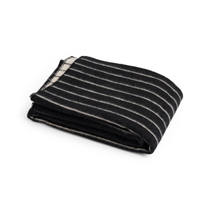 HAY Outdoor-Marktteppich 130x180 Schwarz/ Beige