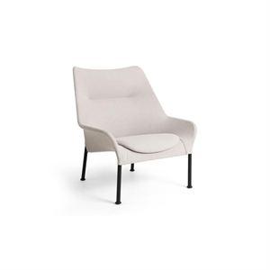 HAY O2 Sessel Soft Hellgrau/ Schwarz