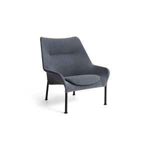HAY O2 Sessel Soft Grau/ Schwarz