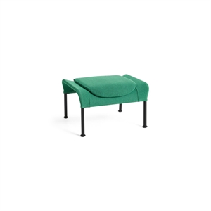 HAY O2 Ottoman Soft Grün/ Schwarz