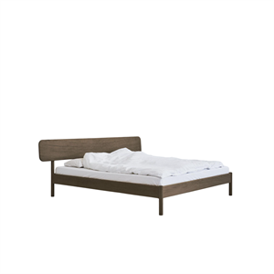 Rye Sleep Alken Bettgestell 150x200 Eiche geräuchert