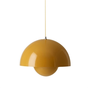 &Tradition Flowerpot VP2 Pendelleuchte Senfgelb