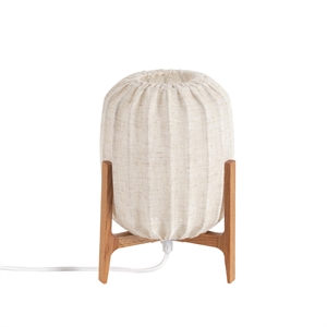 Watt & Veke Prisma Tischlampe Mini Dunkel Eiche/Natur