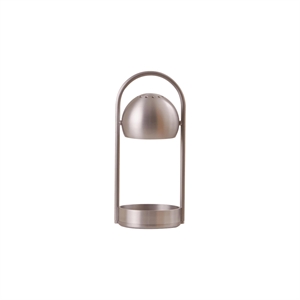 Frandsen Ball Tragbare Tischlampe, Gebürstet Aluminium