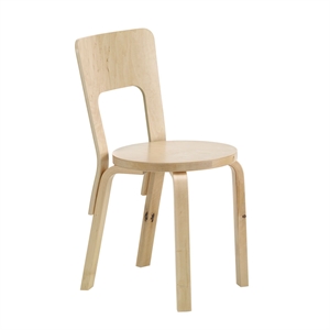 artek 66 Esszimmerstuhl Wildbirke