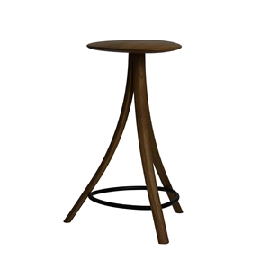Ro Collection Clover Hocker, schwarz geölte Eiche
