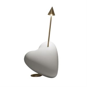 Karman Kuore Tischlampe Weiß