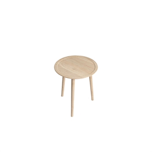Ro Collection Dodona Couchtisch Ø46, geseifte Eiche