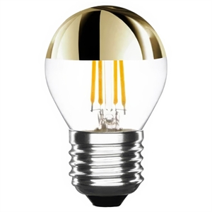 Edgeform Crown Glühbirne E27 4,5W Gold