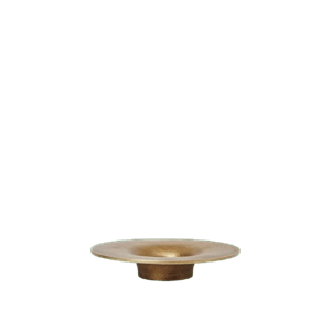 Ferm Living Soothe Block Kerzenständer Messing