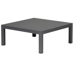 Fiam Domino Outdoor Couchtisch 70x70 Anthrazit
