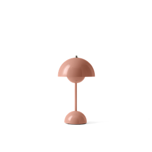 &Tradition Flowerpot VP9 Tischlampe Tragbar Beige Rot